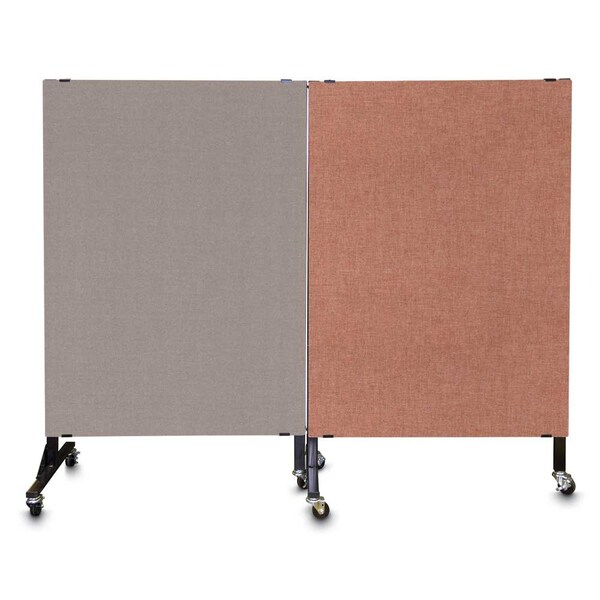 Enclosed Corkboard, 3 Door, 96"x48", 4" Fra